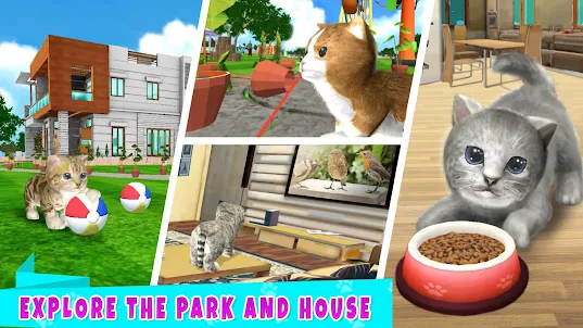 Virtual Cat Simulator Games 3d