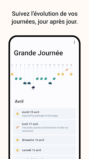 Android application Grande Journée : votre journal screenshort