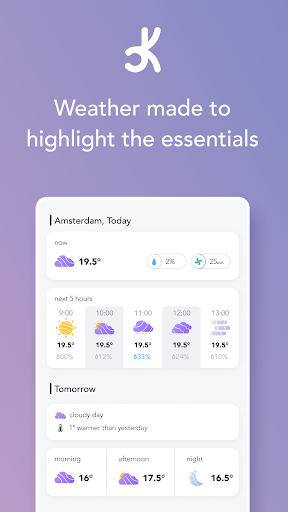 Android application Okay Weather screenshort