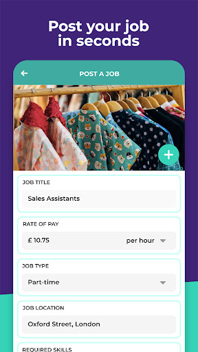 Android application gigl Business screenshort