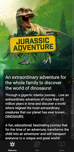 Android application Jurassic Adventure screenshort