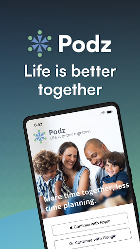 Android application Podz: Family & Group Organizer screenshort