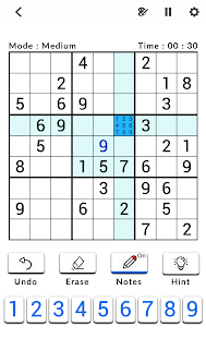 Sudoku Classic 1.7.1 screenshots 6