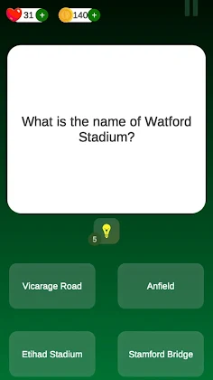 premier league scores Quiz - Screenshot 1