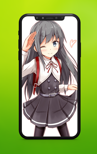 Anime Wallpaper Girl Tie Bows