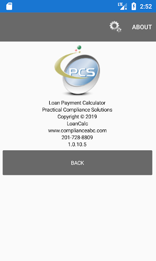 Loan Payment Calculator Screen 2