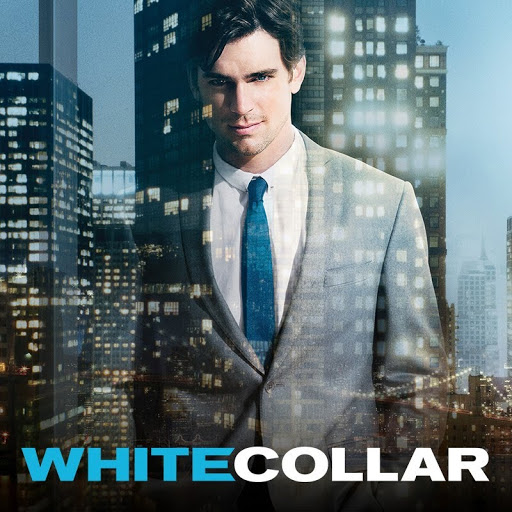 White Collar Matt Bomer as Neal Caffrey Posing with City Behind 8