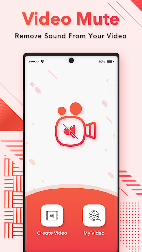 Android application Video Mute : Mute Video Maker screenshort