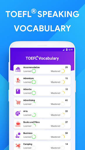 Screenshot of Speaking: TOEFL® Speaking