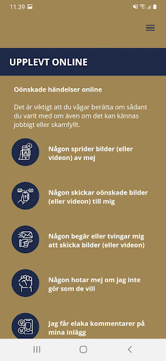 Android application Elevapp screenshort