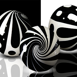 Icon image For Xperia Theme Black White