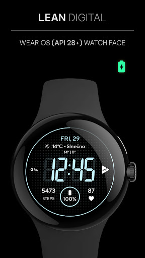 Awf Lean Digital Watch face