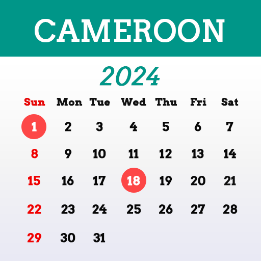 Cameroon Calendar 2024