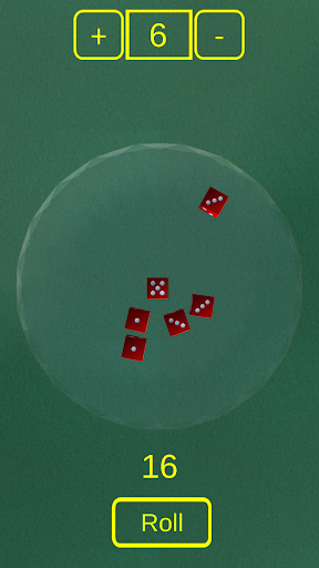 Android application Dice Spinner screenshort