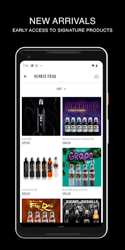 Screenshot of World Famous Tattoo Ink
