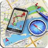 GPS Route Finder: Map Navigation & Compass icon