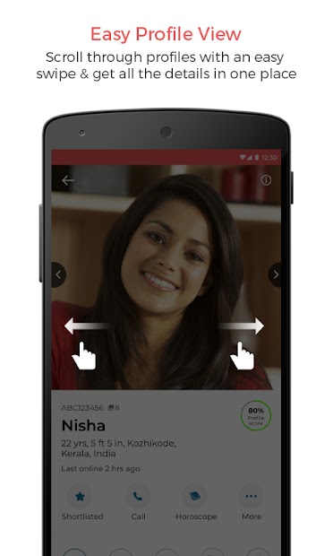 Screenshot 5 Ezhava Matrimony - From Kerala Matrimony Group android