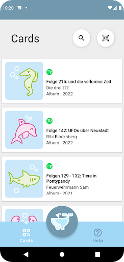 Android application PaperPlay for Spotify screenshort
