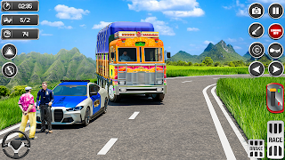 Indian Truck 3d Simulator 2024 - Screenshot 1