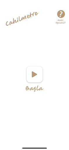 Android application Cahilmetre screenshort