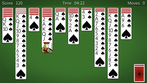Spider Solitaire Classic Screen 3