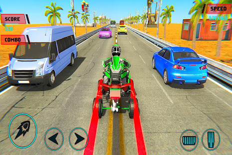 ATV Quad Bike Racing Simulator: Bike Shooting Game Mod Apk