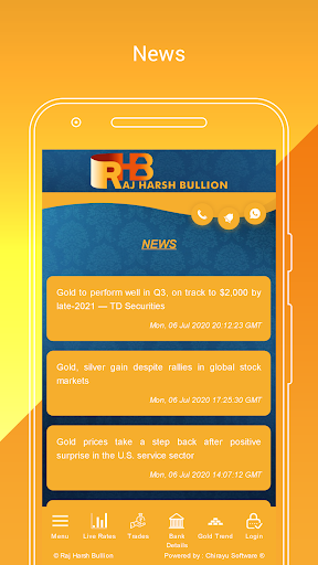 Raj Harsh Bullion Screen 2
