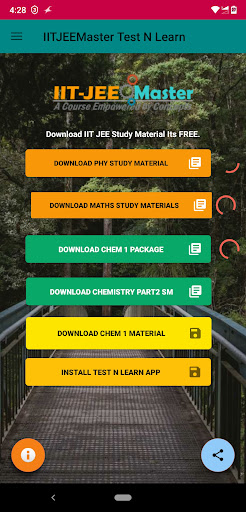 IITJEE Study Material Download Screen 2