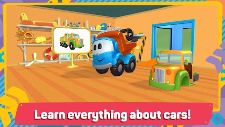 Leo 2: Puzzles & Cars for Kids
