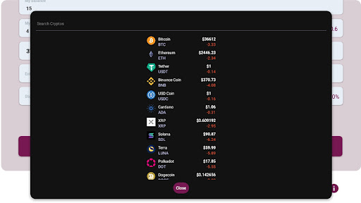 SL Calculator Screen 2