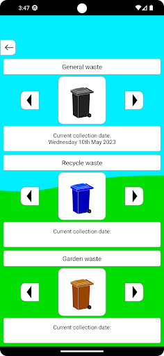 Bin Day Screen 2