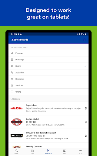 Screenshot of reThink Your Commute