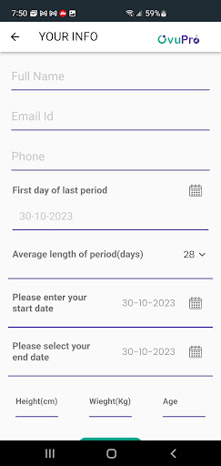 Ovupro Doc Screen 2