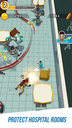 Hospital Zombie Defense Screen 2