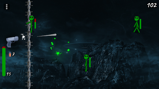 Android application Alien Defense Sticks screenshort