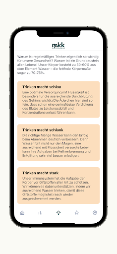 mkk Trinkprofi Screen 3