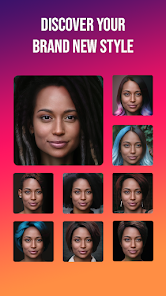 NewStyle: AI Hairstyle Changer 1.4.1 APK + Мод (Unlimited money) за Android