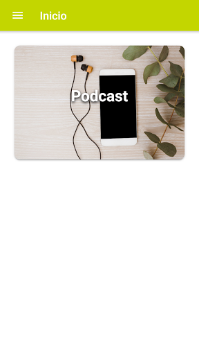 Android application Podcast AFIR screenshort