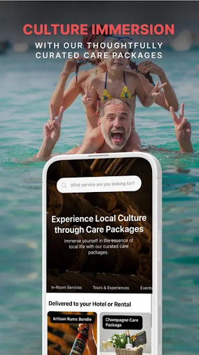 Conci: Luxury Travel Bookings Screen 2