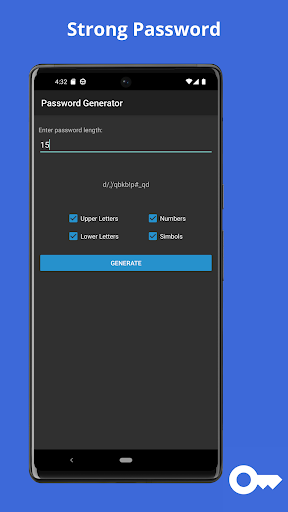 Strong password Screen 3