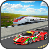 Train vs Car : Super Racing icon