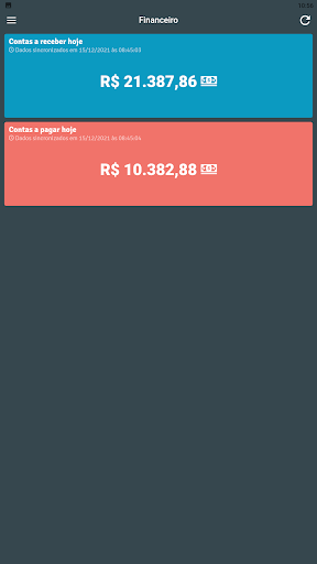 Android application SigeDash screenshort