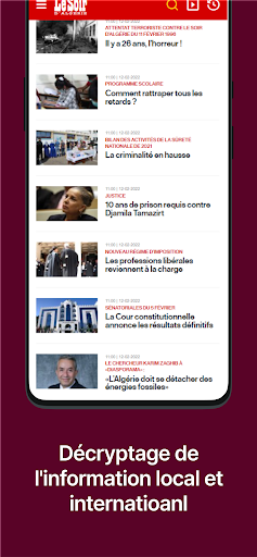Le Soir dAlgérie - Officiel Screen 2