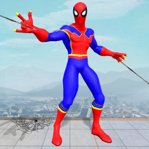 Flying Hero Spider Fight Game