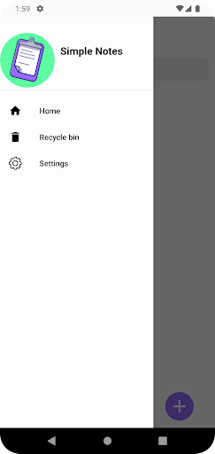 Simple Notes Notebook Screen 2