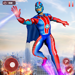 Cover Image of Download Flying Captain Superhero Games 2.8 APK