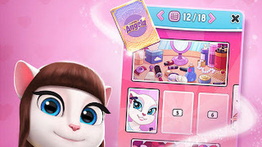 My Talking Angela v6.7.1.4880 MOD APK (Unlimited Coins and Diamonds) Gallery 4