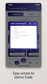Screenshot 8 HTML Tutorial - Simplified android