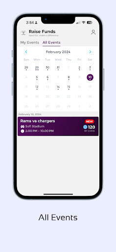 Raise Funds Screen 3
