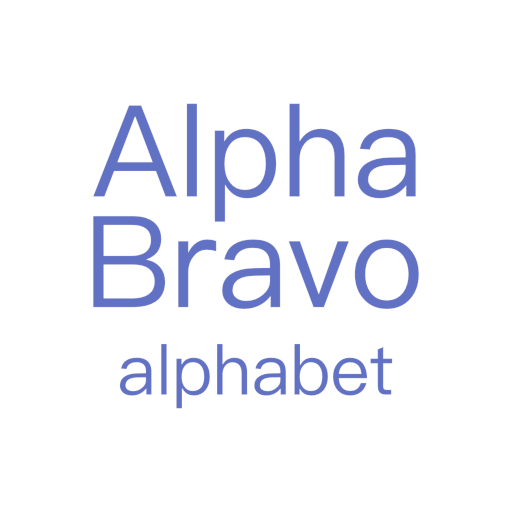 Alpha Bravo Alphabet logo